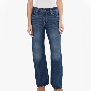 Levi's Womens Middy Loose Boot Jeans